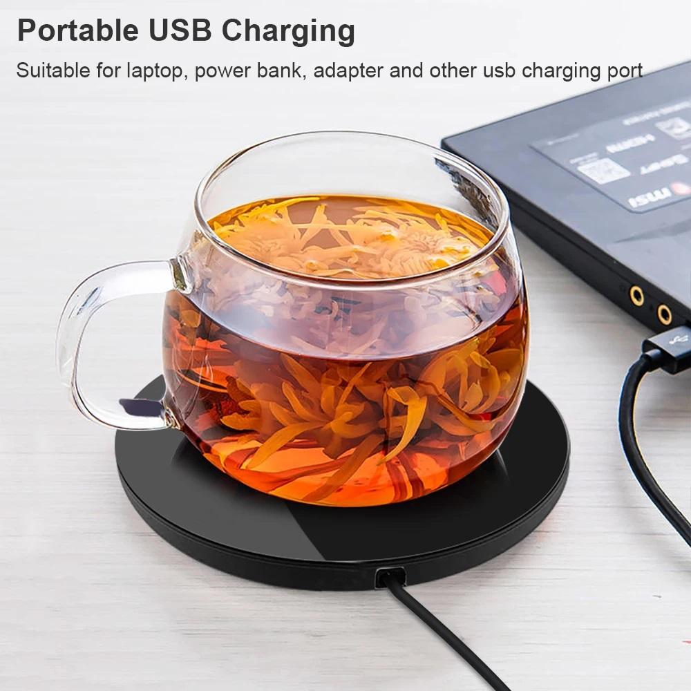 Coffee Cup Heater USB Heating Pad for Home Office