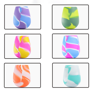 Tasse en silicone de qualité supérieure personnalisée, recyclable, <span class=keywords><strong>incassable</strong></span>, tasse à vin en silicone garantie pour les cadeaux de fête - Product Image 6