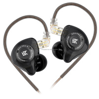KZ EDX PRO X Écouteurs intra-auriculaires professionnels filaires pour monitoring de scène, avec transducteur dynamique, pour la performance musicale