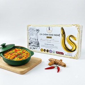 Spécialité vietnamienne : Filet d'anguille braisé artisanal au curcuma, produit de la pêche en eau douce en conserve - Product Image 1