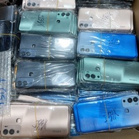 Coque arrière en gros pour ZTE Samsung Redmi A02S A03Core A12 A32 A51 Note 8 9 Pro, boîtier de batterie en verre avec lentille de caméra