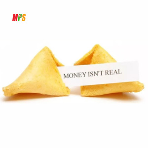 Nhà máy Trung Quốc Nhà cung cấp số lượng lớn có ý nghĩa tùy chỉnh Fortune Cookie với văn bản vui vẻ đồ ăn nhẹ - Product Image 5
