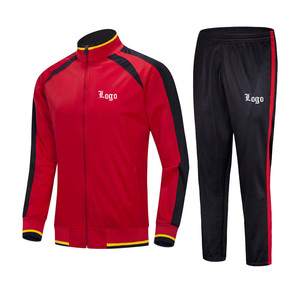 Conjunto Deportivo Personalizado de Secado Rápido con Chaqueta con Cremallera y Pantalones Deportivos Holgados para Correr y Trotar para Hombre - Product Image 2