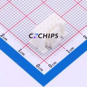 A2006HU-2x6P Housing (Wire-to-Board / Wire-to-Wire) P=2mm Connector ( Jack Structure: 2x6P )( Pitch: 2mm )( Number of Rows: 2 ) - Product Image 2