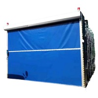Cabine télescopique imperméable gonflable escamotable de peinture de jet de PVC pour la grande pièce