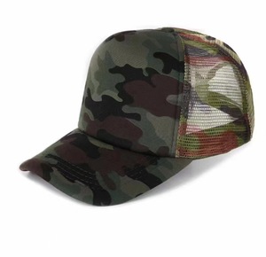 Tùy chỉnh Trucker Hat Camo Sao lưới trên mặt sau của mũ có thể điều chỉnh dây đeo SNAPBACK HAT 6-Panel in lưới trở lại Thể Thao Mũ - Product Image 4