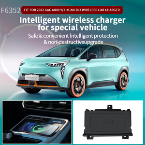 2022 Oem Odm Qualité 15W Qi Kit de charge rapide sans fil magnétique pour Aion Y/Z03 Chargeurs de téléphone <span class=keywords><strong>Chargeur</strong></span> sans fil Allume-cigare - Product Image 3