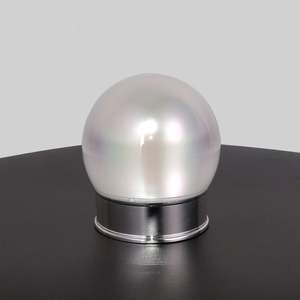 10g 15g 30g 50g 30ml 맞춤형 로고 럭셔리 화이트 펄 크림 용기 라운드형 공병 플라스틱 화장품 크림 용기 - Product Image 3