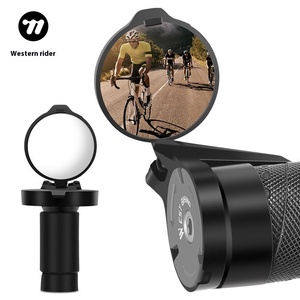 WEST BIKING-Miroir <span class=keywords><strong>de</strong></span> <span class=keywords><strong>guidon</strong></span> convexe <span class=keywords><strong>pour</strong></span> vélo <span class=keywords><strong>de</strong></span> route et <span class=keywords><strong>de</strong></span> montagne-Accessoires <span class=keywords><strong>de</strong></span> sécurité - Product Image 1