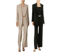 Costumes de femmes de luxe de qualité haut de gamme pour dames de production mineure en petite quantité pour le marché turc