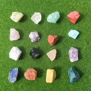 Piedras preciosas de cuarzo para sanación, cristales rugosos, piedra de cianita pura, espécimen, piedras de roca de cristal de siete chakras, venta al por mayor