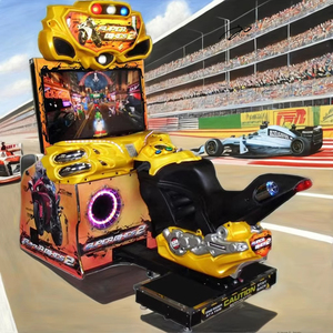 42-inch LCD <b>Iron</b> & Plastic Driving Simulator-Coin-Operated English Racing Arcade Game for Game Parks - Product Image 3