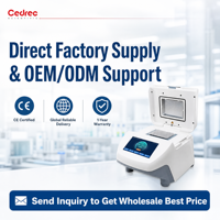 Machine PCR portable, mini-cyclateur thermique Cedrec, instrument de test ADN pour laboratoire et hôpital