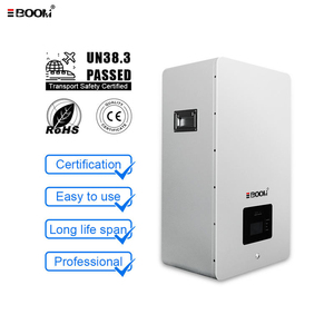 סוללת קיר LiFePO4 51.2V 100Ah/200Ah, לוגו בהתאמה אישית, מערכת קירור חכמה, מסך מגע LCD, BT/WiFi, מחזור חיים ארוך, <span class=keywords><strong>DDP</strong></span> - Product Image 1