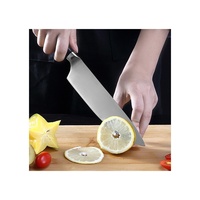 Couteau de chef occidental forgé à la main TikTok Tmall en promotion, série 7Cr, acier inoxydable, finition haute brillance, manche durable antidérapant