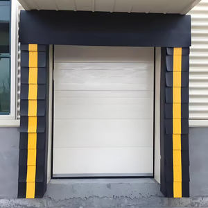 Plataforma de salida de almacén de polímero de PVC de diseño moderno, cubierta de puerta de sello, logística de cadena de frío, aplicación de taller de superficie terminada - Product Image 1