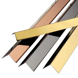 Декоративная зеркальная плитка из нержавеющей стали, 90 градусов - Product Image 1