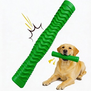 Juguetes chirriantes de diseño personalizado para perros, juguetes interactivos de goma resistente para masticar, para razas pequeñas, medianas/grandes, material TPR - Product Image 3