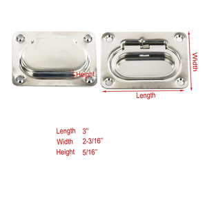Poignée de levage encastrée à ressort en acier inoxydable 304 FOYO pour trappe de pont de <span class=keywords><strong>bateau</strong></span> marin et armoire - Product Image 6