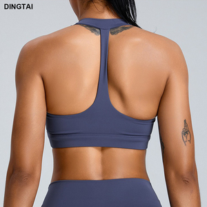 Blauer Heißer Sexy Sport-BH Modischer Fitness-Sport-BH Süßer Mädchen-Yoga-Sport-BH - Product Image 5