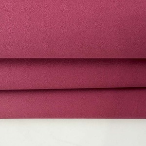 Nhà máy da tổng hợp Dhm, da nhân tạo, da PU giả da lộn, vải bọc ghế cho giày - Product Image 4