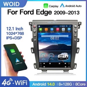STWEI Autoradio Android 14 da 12,1 Pollici per <span class=keywords><strong>Ford</strong></span> <span class=keywords><strong>Edge</strong></span> 2011-2014, GPS, Navigatore, Lettore Multimediale, Schermo Tesla, BT, 4G, WIFI, DSP, Carplay Auto - Product Image 2