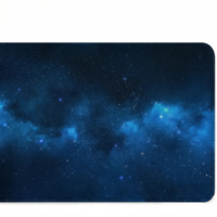 Tapis de Souris XXL Personnalisé OEM/ODM 900x400mm 3mm, Impression Design Ciel, Tapis de Bureau Extra Large, Précision & Vitesse, Couleurs par Sublimation