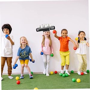 Chapeau <span class=keywords><strong>gonflable</strong></span> de bière pong triangulaire - Porte-boissons à 6 trous pour fête à la piscine, jouet de <span class=keywords><strong>jeu</strong></span> interactif à lancer - Product Image 4