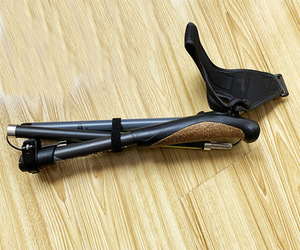 Bastoncini da <span class=keywords><strong>Trekking</strong></span> nordici pieghevoli escursionismo bastoncini da corsa ultraleggeri Cawomenfiber 3K pieghevole Logo personalizzato <span class=keywords><strong>bastone</strong></span> da <span class=keywords><strong>Trekking</strong></span> in sughero di carbonio - Product Image 2