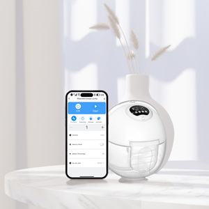 Bán Hot bơm vú ứng dụng với chức năng Bluetooth 4 chế độ 12 cấp độ xách tay tay miễn phí Silicone Wearable S39 bơm vú - Product Image 2