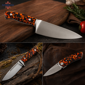 Premium Pearl Cast <b>Acrylic</b> Thick <b>Block</b> Decorative <b>Acrylic</b> Sheet for Custom Knife Handle Material - Product Image 2