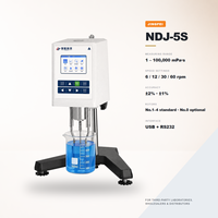 Viskometer Rotasi NDJ-5S 1 hingga 100.000 MPa.s, 4 Pengaturan Kecepatan 6-12-30-60 Rpm, Akurasi +-2%, USB RS232