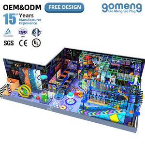 Dispositivi di Intrattenimento Castello dei Giochi Labirinto Strutture per Parchi Divertimento Area Giochi Interna a Tema Spaziale per Bambini con Percorso Ninja - Product Image 1