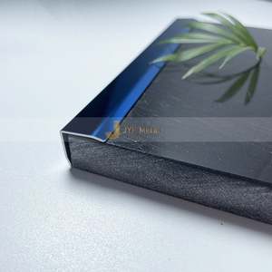 EX488 Custom 304 L Metal Decorative Strip Anti Fingerprint Stainless Steel L Trim for Interior Wall <b>Corner</b> - Product Image 5