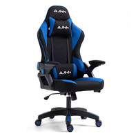 Fauteuil de Direction Moderne Ergonomique Pivotant et Réglable pour Gamers, en Similicuir, Idéal pour Salle Informatique