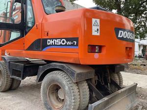 Excavadora de segunda mano Doosan DX140LC de segunda mano, excavadora de construcción de alta calidad en Shanghai, DH210W DH220LC DX225LC, de segunda mano, de alta calidad - Product Image 4