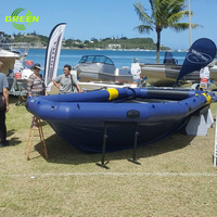 Bateau pneumatique flottant pour travaux en état de chantier à vendre