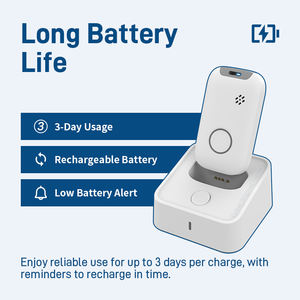 Loneworks EV12ตรวจสอบสวัสดิการโซลูชันการเช็คอินคนขับรถบรรทุกการเช็คอินและการตรวจสอบตำแหน่ง GPS 4G LTE SOS ปุ่มสัญญาณเตือน - Product Image 4