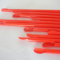 Pailles à boire en plastique jetables Smartops Classic 6*190mm 6*210mm 6*230mm 6*290mm emballées individuellement