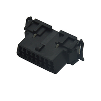 Venta al por mayor de 16 pines hembra OBD2 OBD 2 OBD II conector de extensión para lector de código