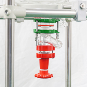 Лабораторный стеклянный реактор с рубашкой объемом 30 л для каталитических реакций и процессов регенерации растворителей - Product Image 5