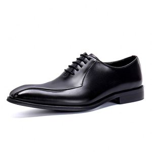 Zapatos de Hombre, Estilo Otoño 2026, Nuevos Zapatos de Cuero, Estilo Británico Moderno, Casuales, Formales y de Negocios - Product Image 1