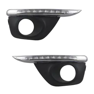 DRL Per Renault koleos 2011 2012 2013 2014 HA CONDOTTO LA Luce di Marcia diurna Avvertimento Luce Della lampada della Nebbia Accessori Auto