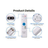 Control Remoto de Aprendizaje Sencillo con Botones Grandes para una Fácil Operación, Personalización de Fábrica