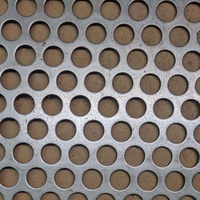 Panneaux métalliques perforés de qualité industrielle, mailles anti-obstruction, tamis en fer, mailles perforées en acier inoxydable