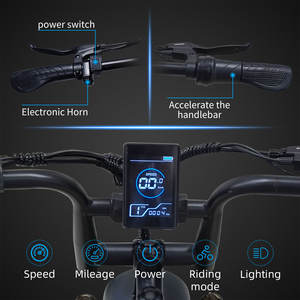 Scooters Eléctricos para Adultos Más Vendidos, 25 km/h, Motor sin Escobillas, Litio, Suspensión Completa, Alcance de 50 km, Llantas Gruesas de 20 Pulgadas para Todo Terreno - Product Image 4