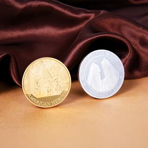 เหรียญที่ระลึกเทพีเสรีภาพแบบกำหนดเอง ชุบทอง สลักลาย ของสะสม มีสินค้าพร้อมส่ง - Product Image 4