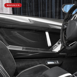 Panneau de porte intérieur avec matériau en Fiber de carbone sec style SVJ pour <span class=keywords><strong>Lamborghini</strong></span> LP700 720s à l'intérieur des accessoires de pièces automobiles - Product Image 3