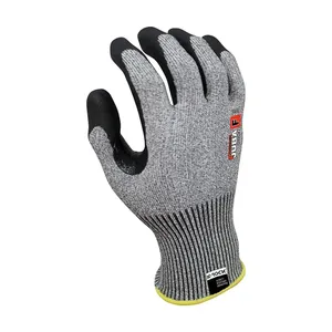 Guanto Juba - 4424RF 6/XS K-Rock - Colore: Grigio Mélange - Manipolazione di parti metalliche con bordi o angoli affilati - Product Image 1