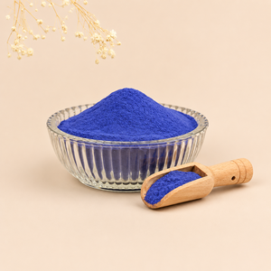 Skin Care Cosmetic Grade <b>Copper</b> Peptide Ghk Cu Raw Material Lyophilized <b>Powder</b> Specialized for Skin Repair - Product Image 1